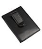 Color:Black - Image 3 - Contrast Stitch ID Lock Money Clip Card Case