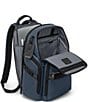 Tumi Search Backpack, Color:Navy Coated Canvas - Image 4