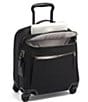Color:Black/Gunmetal - Image 2 - Voyageur Oxford Compact Carry-On Rolling Mini Suitcase