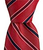 Turnbury Andres Striped 3 3/8#double; Silk Blend Tie - Image 2