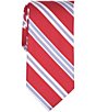 Turnbury Clarence Stripe Traditional Polyester/Silk Tie - Image 2