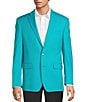 Turnbury Classic Fit Solid Sport Coat, Color:Ocean Water - Image 1