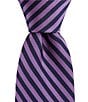 Turnbury Knox Striped 3.375#double; Silk Blend Tie - Image 1