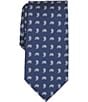 Turnbury Neat Paisley Traditional Polyester/Silk Tie - Image 2