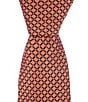 Turnbury Omri Mini Grid Traditional Silk Blend Tie - Image 1
