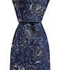 Turnbury Peter Etched Flowers 3.375#double; Silk Blend Tie - Image 1