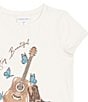 Tween Diva Big Girls Short Sleeve Stay Beautiful Graphic T-Shirt & Fringe-Trimmed Faux-Suede Skort Set, Color:Brown - Image 4