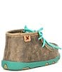 Color:Brown/Turquoise - Image 2 - Kids' Driving Moc (Infant)