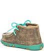 Color:Brown/Turquoise - Image 3 - Kids' Driving Moc (Infant)
