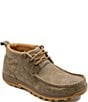 Color:Brown - Image 1 - Men's Driving CellStretch Chukka Moccasins