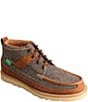 Color:Dust/Brown - Image 1 - Men's ECO Moc Toe Lace Up Boot