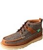 Color:Dust/Brown - Image 5 - Men's ECO Moc Toe Lace Up Boot