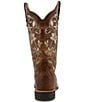 Color:Oiled Bomber/Oiled Bomber - Image 3 - Women's 13#double; WS Toe Ruff Stock Embroidered Western Boots