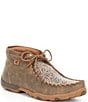 Color:Bomber Brown/Tooled - Image 1 - Women's Tooled Chukka Driving Mocs