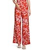 tyler boe Coordinating Gianna Wide Leg Pull-On Pants, Color:Multi - Image 1
