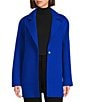 tyler boe Shannon Wool Blend Notch Lapel Long Sleeve Car Jacket, Color:Banner Blue - Image 1