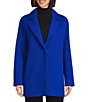 tyler boe Shannon Wool Blend Notch Lapel Long Sleeve Car Jacket, Color:Banner Blue - Image 2