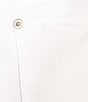 Color:White - Image 4 - Stretch Denim Straight Leg High Waist Frayed Hem Jeans