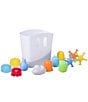 Color:No Color - Image 1 - Starfish Cloud & Droplet Bath Toys Gift Set