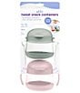 Color:Sage/Blush - Image 1 - Tweat Snack Containers 2-Pack