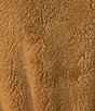 UGG Aarti Hooded Plush Fleece Long Cozy Robe, Color:Chestnut - Image 3