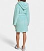 Color:Bay Blue - Image 2 - UGG® Aarti Plush Hooded Cozy Sherpa Robe