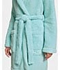Color:Bay Blue - Image 3 - UGG® Aarti Plush Hooded Cozy Sherpa Robe