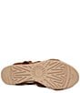 Color:Cognac - Image 6 - Abbot Strap Leather Platform Wedge Sandals