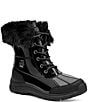 Color:Black - Image 1 - Adirondack III Patent Leather Cold Weather Winter Boots