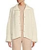 Color:Plaster - Image 1 - UGG® Alaura Point Collar Button Front Long Sleeve Wool Blend Cardigan Sweater