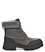 Color:Charcoal - Image 2 - Ashton Addie Tipped Waterproof Leather Winter Booties