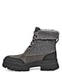 Color:Charcoal - Image 4 - Ashton Addie Tipped Waterproof Leather Winter Booties