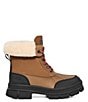 Color:Chestnut - Image 2 - Ashton Addie Waterproof Leather Cold Weather Lace-Up Platform Boots