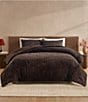 UGG Avery Ribbed Plush Reversible Comforter Mini Set - Image 1