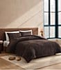 UGG Avery Ribbed Plush Reversible Comforter Mini Set - Image 2