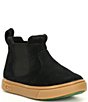 Color:Black - Image 1 - UGG® Boys' Hamden II Suede Sneaker Boots (Infant)