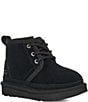 UGG Kids' Neumel II Suede Water-Resistant Booties (Infant) - Image 1