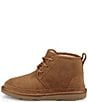 Color:Chestnut - Image 4 - Kids' Neumel II Water Resistant Suede Booties (Youth)