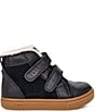 Color:Black - Image 2 - UGG® Boys' Rennon II Suede Leather Sneakers (Toddler)