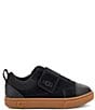 Color:Black - Image 2 - Kids' Rennon Low Suede Leather Sneakers (Infant)