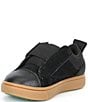 Color:Black - Image 4 - Kids' Rennon Low Suede Leather Sneakers (Infant)