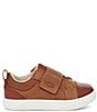 Color:Chestnut - Image 2 - UGG® Kids' Rennon Low Suede Leather Sneakers (Infant)