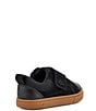 Color:Black - Image 3 - UGG® Kids' Rennon Low Suede Leather Sneakers (Toddler)