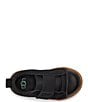 Color:Black - Image 5 - UGG® Kids' Rennon Low Suede Leather Sneakers (Toddler)