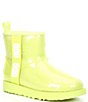 Color:Pollen - Image 1 - UGG® Classic Clear Mini Waterproof Cold Weather Boots