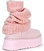 UGG Classic Mini Dipper Legwarmer Suede Platform Booties - Image 2