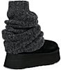 UGG Classic Mini Dipper Legwarmer Suede Platform Booties - Image 3