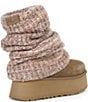 UGG Classic Mini Dipper Legwarmer Suede Platform Booties - Image 4