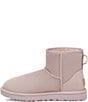 Color:Pale Smoke - Image 4 - Classic Mini II Stitch Water Resistant Ankle Booties