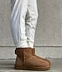 Color:Chestnut - Image 6 - Classic Mini II Stitch Water-Resistant Booties